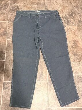 Dickies Striped Navy and White Pants